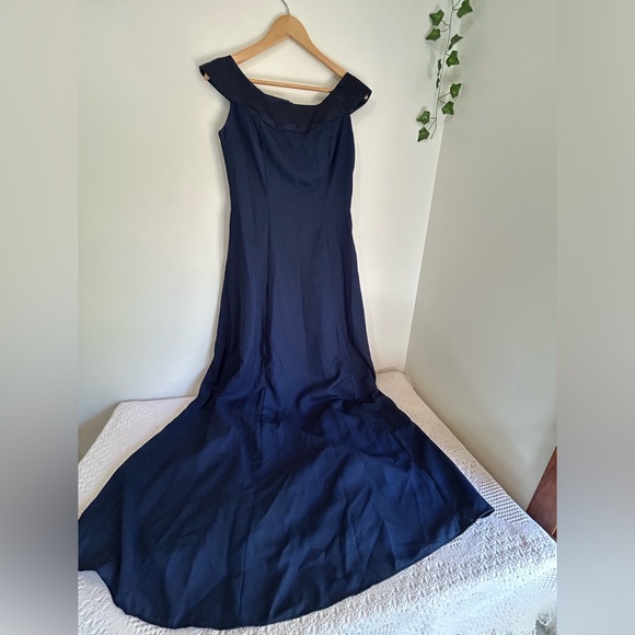 Alfred Angelo Dresses & Skirts - Alfred Angelo Midnight Blue Maxi Dress